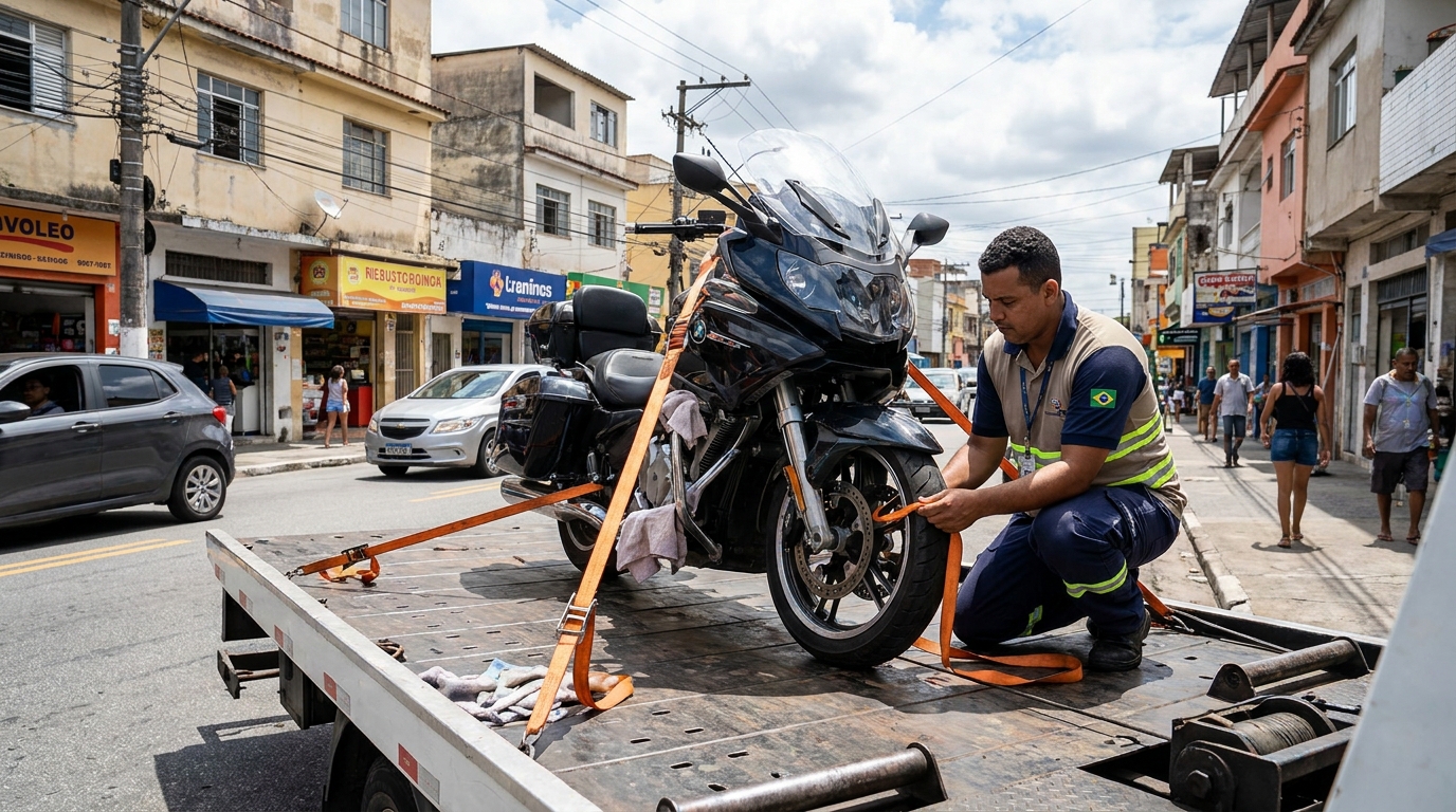 Guincho para Moto em Itaquaquecetuba‑SP