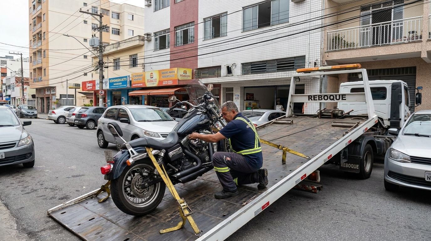 Guincho para Moto em Itaquaquecetuba‑SP
