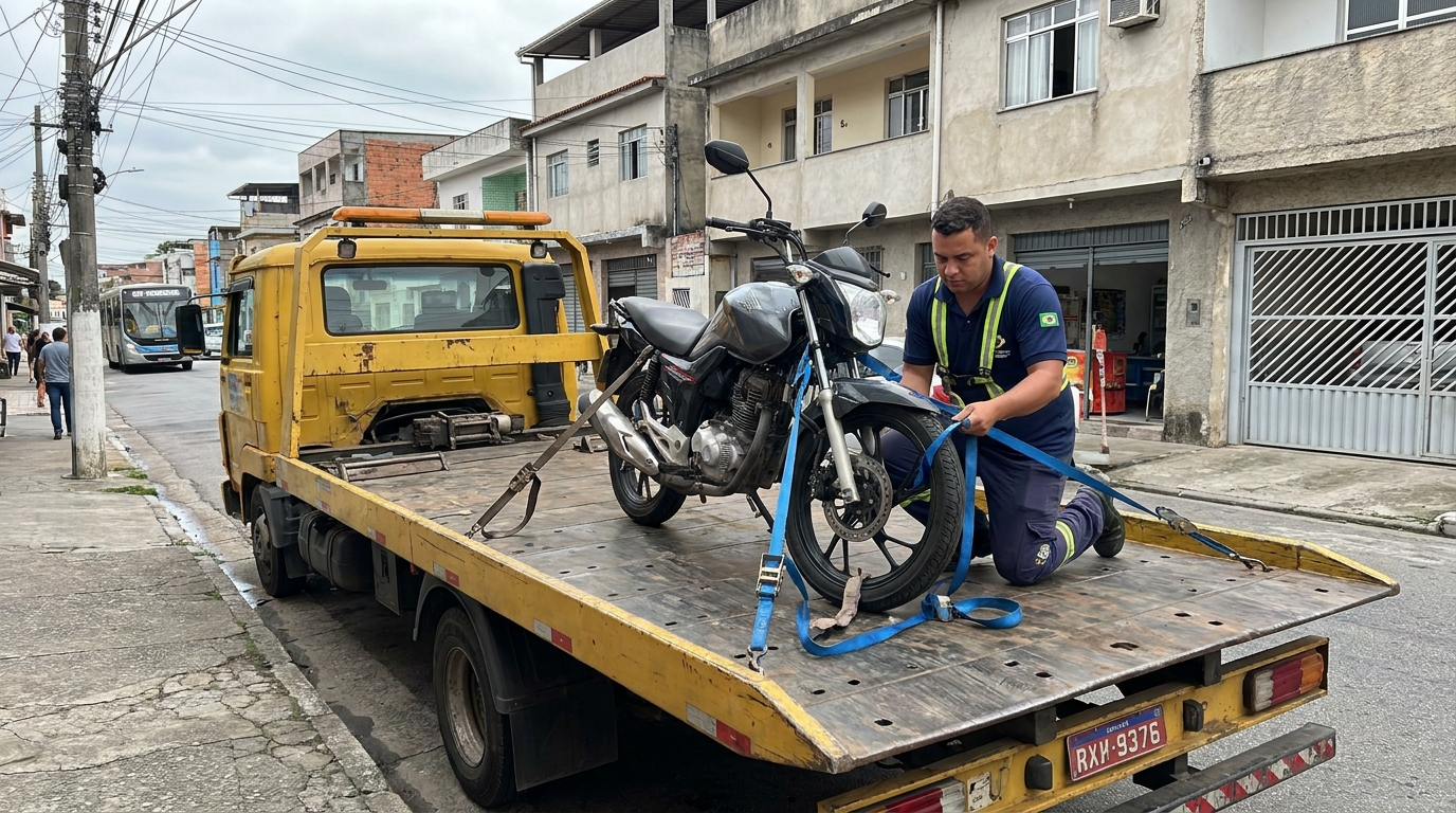 Guincho para Moto em Itaquaquecetuba‑SP